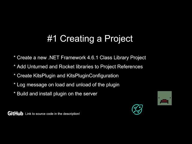 Unturned Rocket Plugin Tutorial #1 - Creating Project