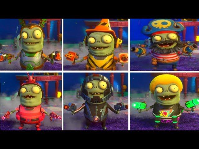 Plants vs Zombies Garden Warfare 2 - All IMP Variants