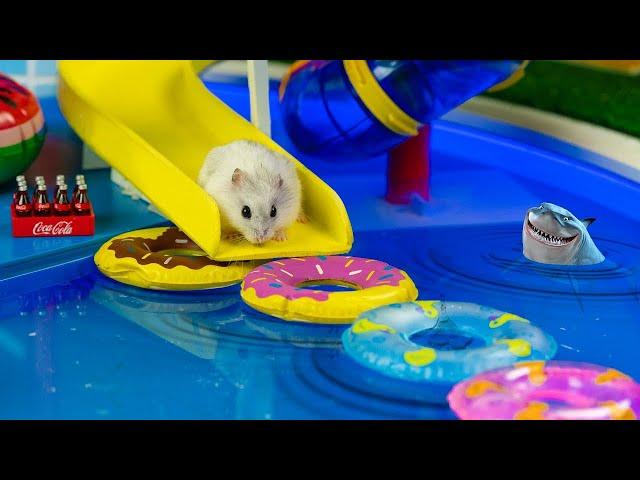 MEGA HAMSTER RACE  Labyrinth mit Fallenhamster Minecraft Maze