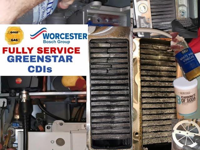 BOILER SERVICE - CDI GREENSTAR - HOW TO STEP BY STEP SERVICE A WORCESTER GREENSTAR CDI & CDI CLASSIC