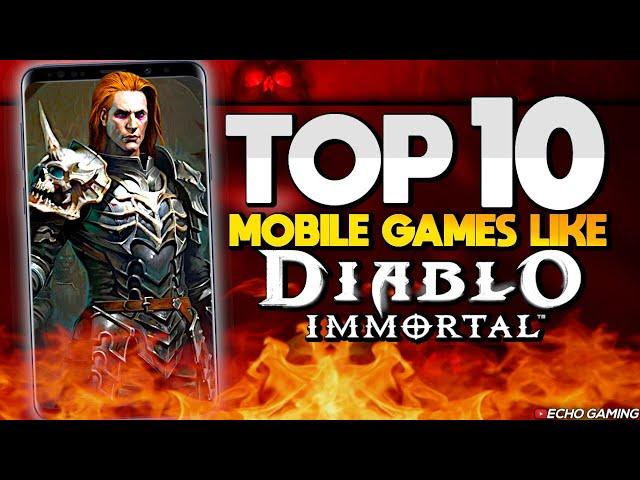 Top 10 Mobile ARPG's Like Diablo Immortal