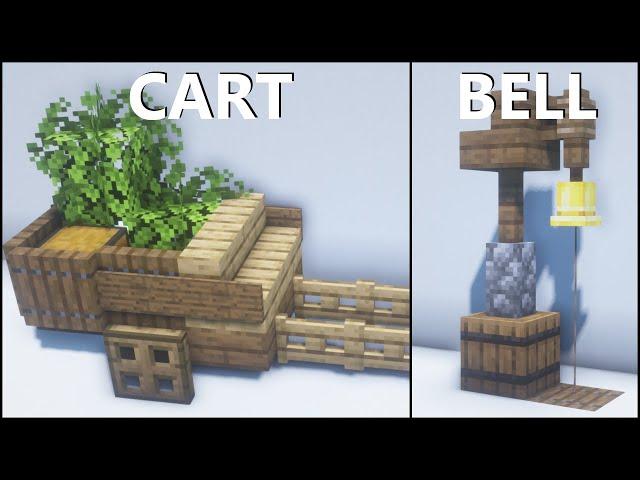 Minecraft: 30+ Medieval Build Hacks!