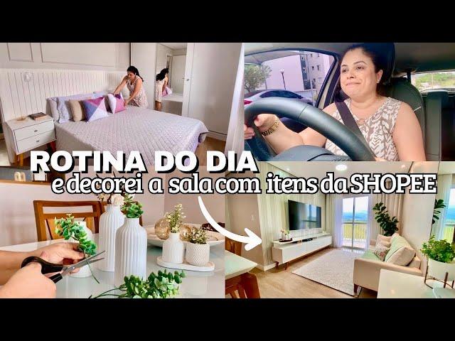 ROTINA DONA DE CASA | cuidados com o lar, almoço, a nova decoração da sala ficou linda | Laís Duo