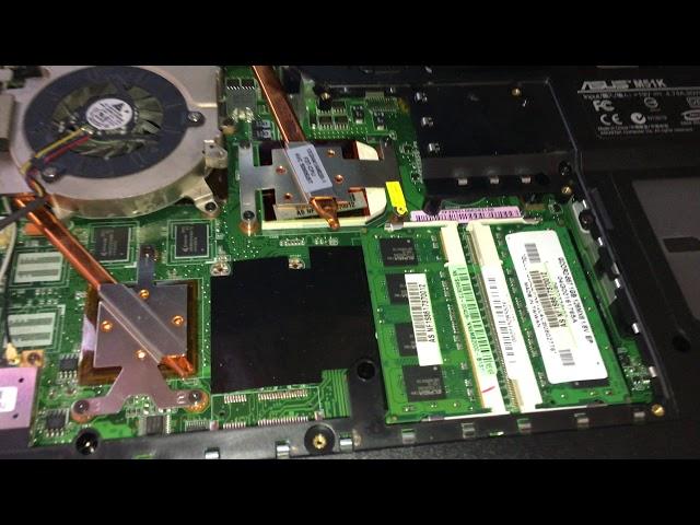 ASUS M51KR Замена батарейки bios