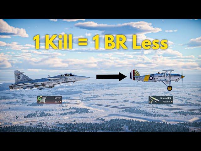 Everytime I KILL Someone I go DOWN 1 Battle Rating! | War Thunder