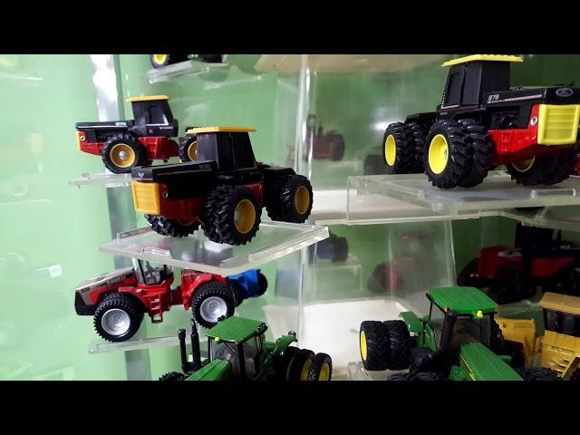 1/64 4wd tractors. Knudson, Ford, John Deere, Steiger, Woods and Copeland, Rome, Case IH