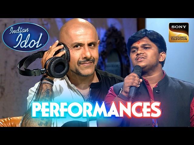 'Main Jahan Rahoon' पर Chaitanya के High Notes को Vishal ने किया Enjoy |Indian Idol S15|Performances