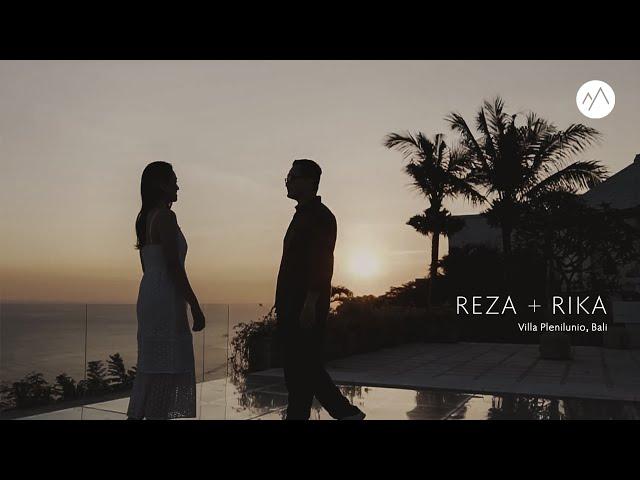 Villa Plenilunio Uluwatu Wedding| Reza & Rika | Bali Wedding Videography