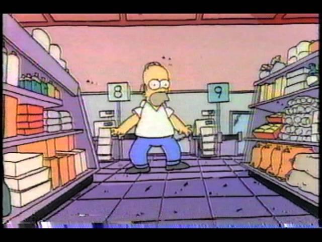 Simpsons Butterfinger Commercial (1992)