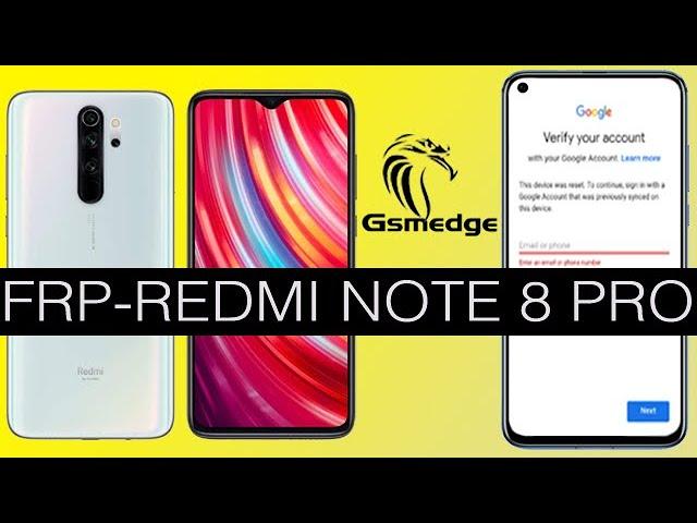 FRP REDMI NOTE 8 PRO REMOVE GOOGLE ACCOUNT MIUI 12.5 2022