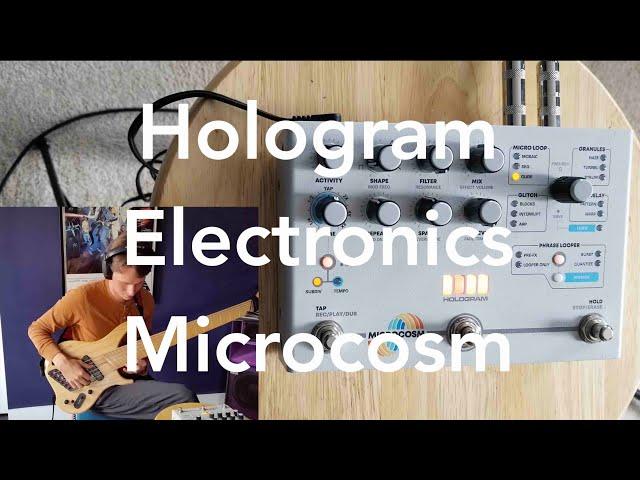 Hologram Electronics Microcosm - Bass Demo