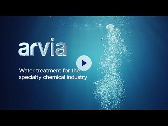 Arvia Technology's water treatment solutions for specialty chemical industry