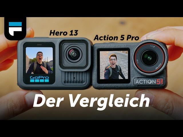 DJI Osmo Action 5 Pro vs. GoPro HERO13 Black | Review deutsch