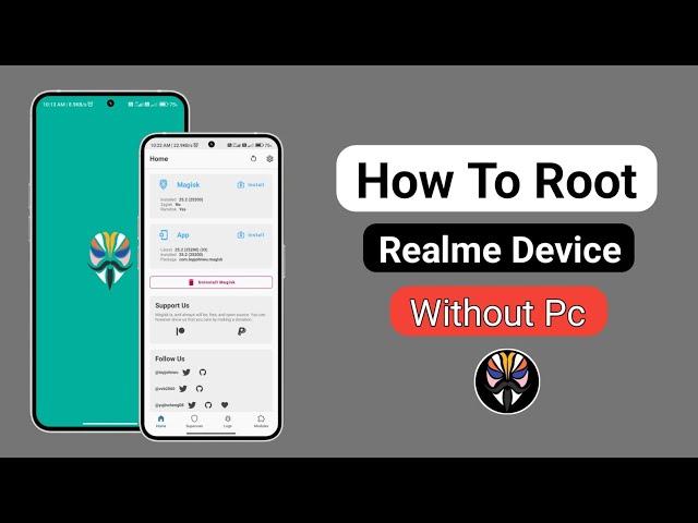 How To Root Realme Device Without Pc