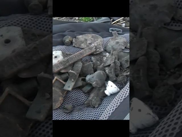 the amount of junk you find metal detecting scotland