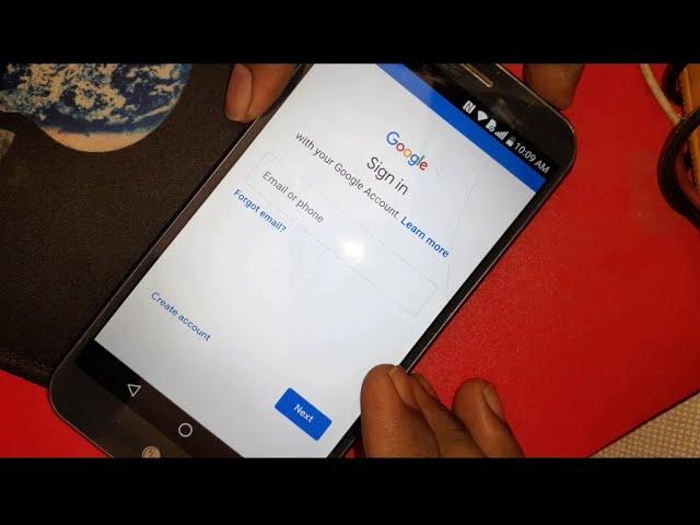 Sing in Lg Mobile create gmail account, How to create google account on your lg android phone