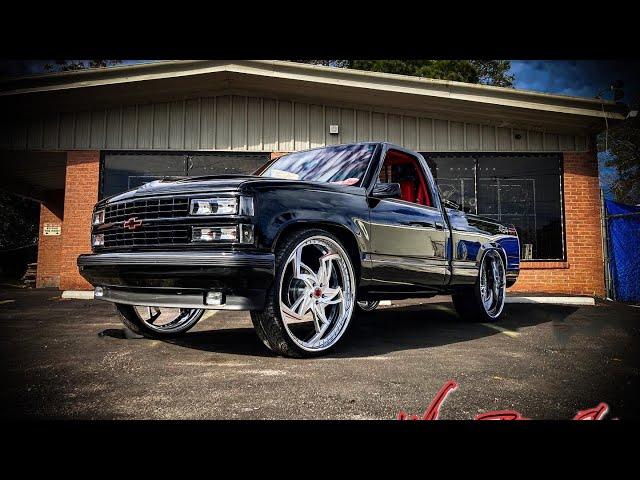 Obs 454 SS on 28s staggered Rucci forged wheels