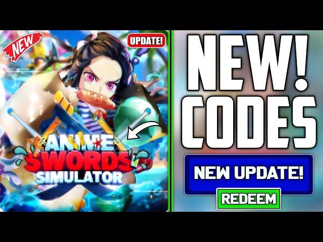 SUMMERANIME SWORDS SIMULATOR ROBLOX CODES 2023 - ANIME SWORDS SIMULATOR CODES