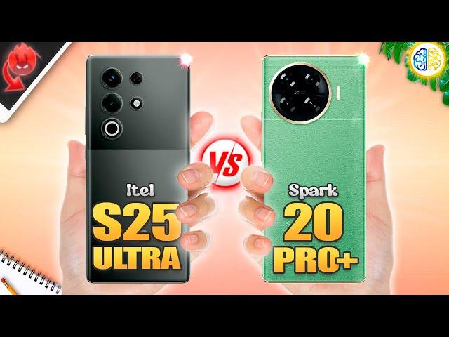 Itel S25 Ultra vs Tecno Spark 20 Pro PlusFull Review