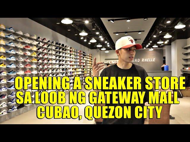 NAGBUKAS KAMI NG SNEAKER STORE SA GATEWAY MALL CUBAO, QUEZON CITY