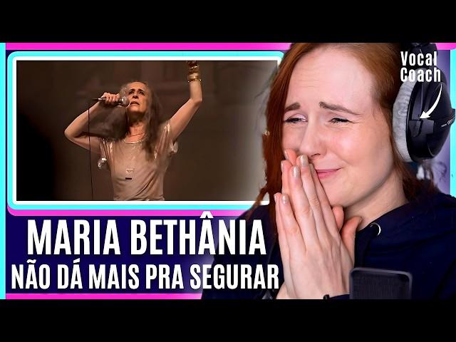 Who Is She?! | Maria Bethania - Não Dá Mais Pra Segurar | Vocal Coach Reacts & Analysis