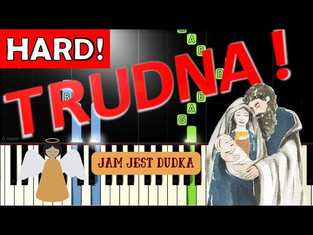  Jam jest dudka - Piano Tutorial (TRUDNA! wersja)  NUTY W OPISIE 