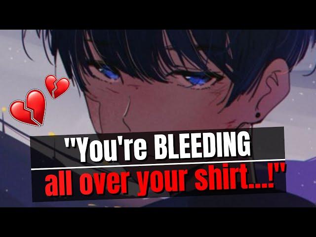 boyfriend lashes out and gives you a nosebleed  [boyfriend asmr] [argument, making up]