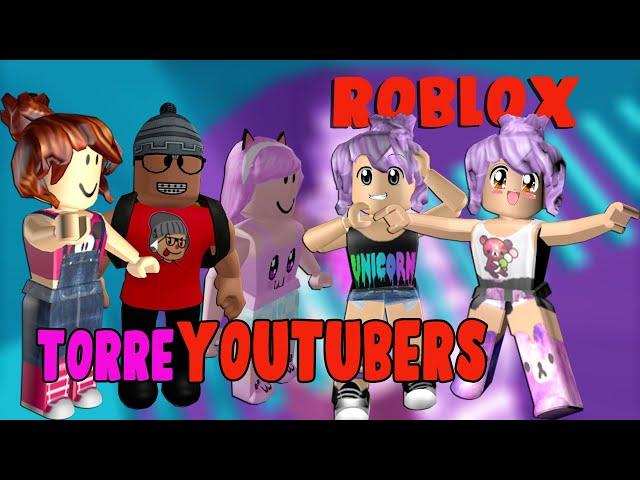 Roblox - Ana & Bela, DESAFIO NA TORRE DOS YOUTUBERS! (Tower of Hell)