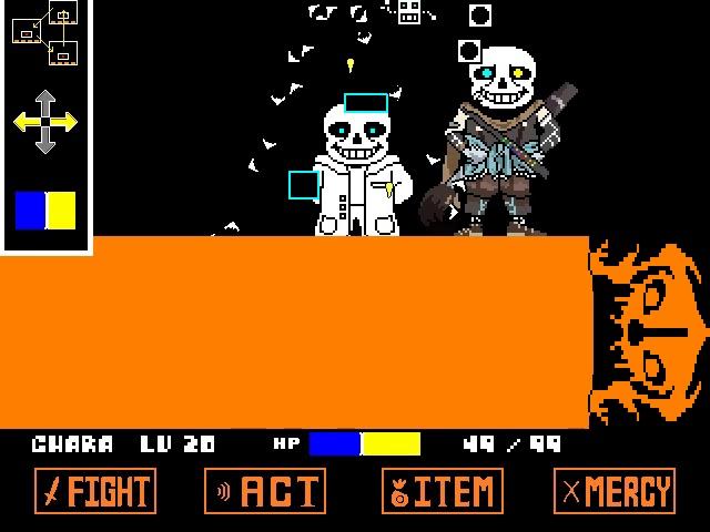Ink Sans Phase1 Hell Mode 0.39 (INF HP)