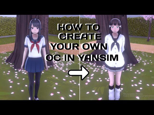 HOW TO CREATE YOUR OWN OC? | YANDERE SIMULATOR