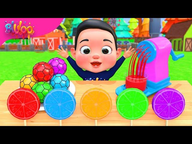 Color Finger Family | Three Little Kittens | BluLoo Nursery Rhymes & Kids Songs