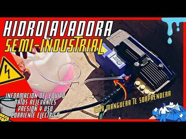 ¡AQUI el MEJOR EQUIPO para INICIAR un CARWASH|HIDROLAVADORA SEMIINDUSTRIAL Blue Clean