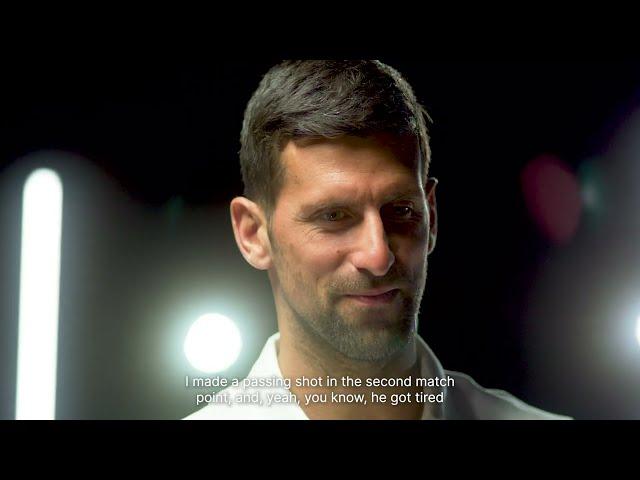 Novak Djokovic 'What`s in your head?' - HEAD