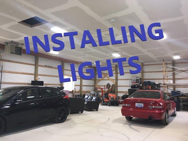 Pole Barn - High Bay LED Install