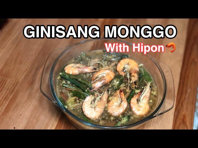 GINISANG MONGGO with HIPON (how to cook) Augusto Cabrera