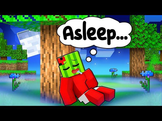 Melon FELL ASLEEP FOREVER in Minecraft!