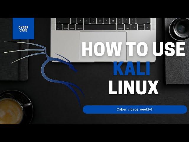 How to use Kali Linux 2021 after installing for beginners