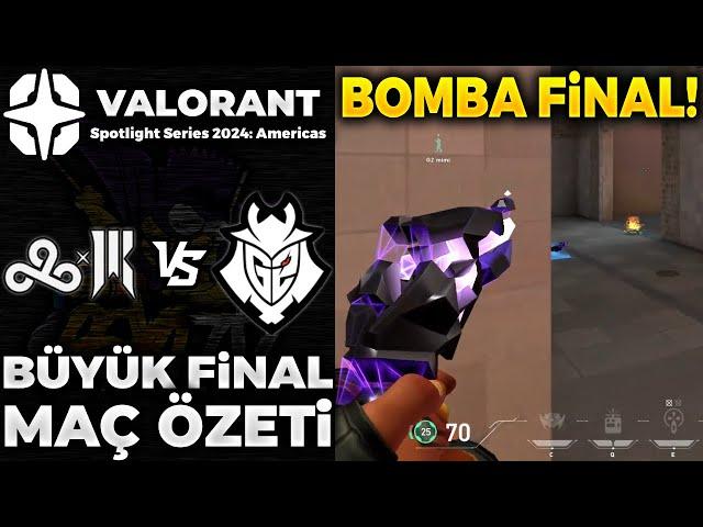 C9 Shopify vs G2 FİNAL MAÇ ÖZETİ | VALORANT Spotlight Series 2024