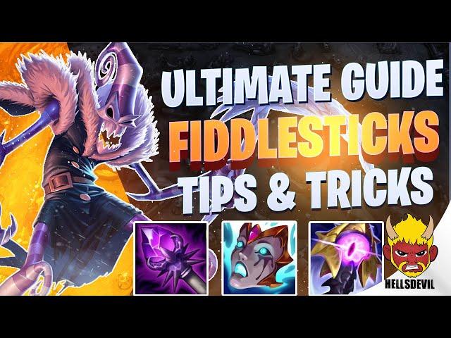 WILD RIFT ULTIMATE FIDDLESTICKS GUIDE | TIPS & TRICKS | Guide & Build