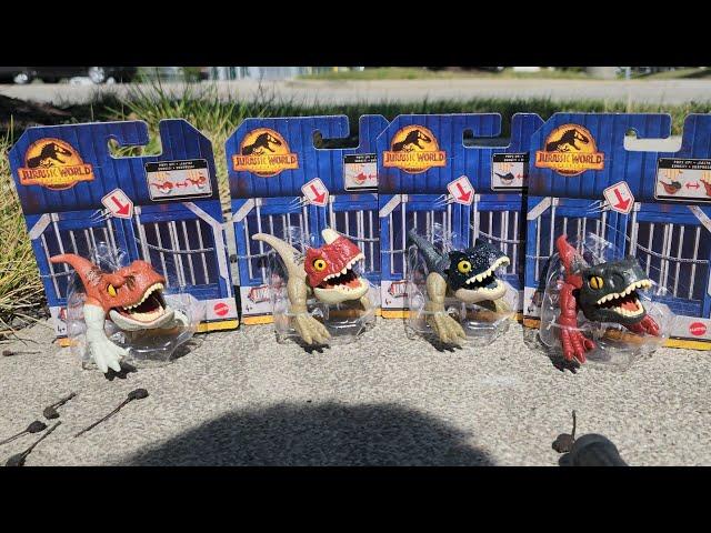 JURASSIC WORLD DOMINION UNCAGED WILD POP UPS WAVE THREE REVIEW