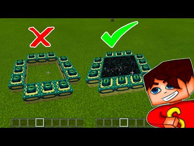 How to create End Portals In Minecraft Creative Mode  | Minecraft Hindi