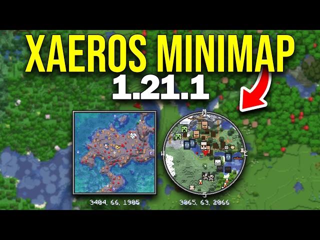 How to Download & Install Xaero's Minimap for Minecraft 1.21.1 (Forge and Fabric)