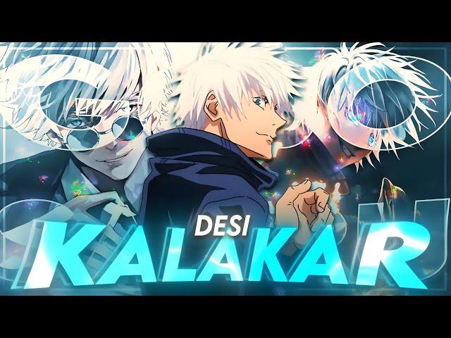 Gojo Satoru - Desi Kalakaar Hindi [Amv/ Edit] 4K!