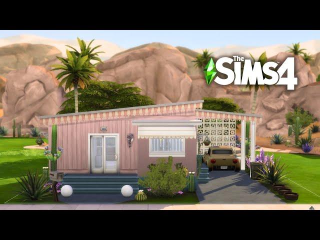 Pink Mid Century  | The Sims 4 Speed Build