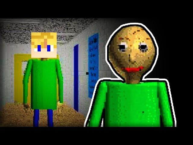 MOON HRÁ BALDI'S BASICS (Moonová prvá "hororovka")