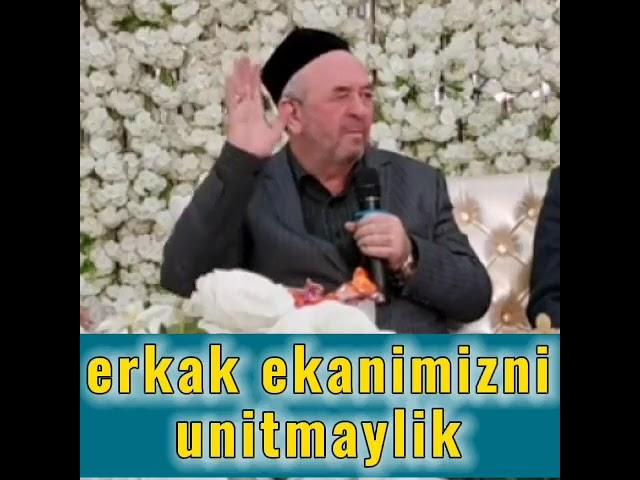 Hakiykiy "ERKAK" ummat bo'laylik.