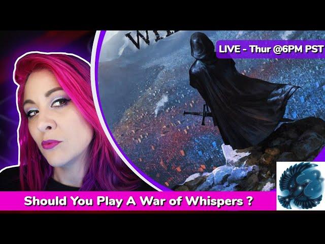 Should you Play A War of Whispers? - A Board Game Playthrough and Discussion