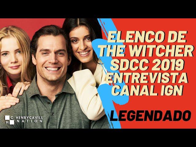 Elenco de The Witcher  SDCC 2019 Entrevista Canal IGN  [LEGENDADO]