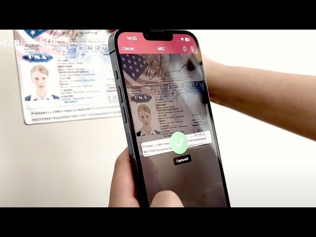 Passport & ID Scanning for Online Bookings and Check-ins | Scanbot MRZ Scanner Software