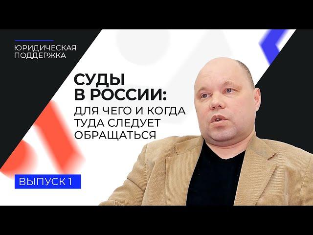 Юридическая поддержка. Выпуск 1. Суды в России